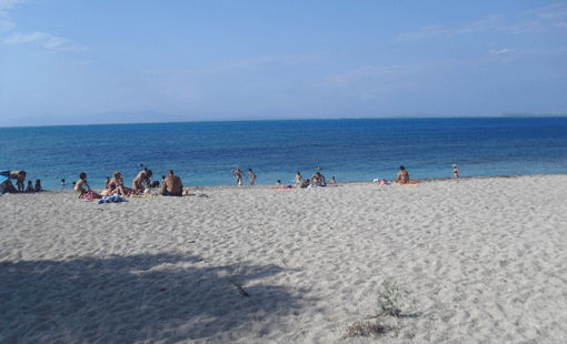 Lefkas strand Foto: Eva Furhoff