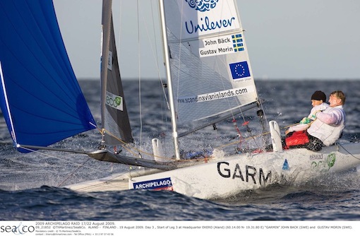 Garmin Sailing Team seglar Archipelago Raid.