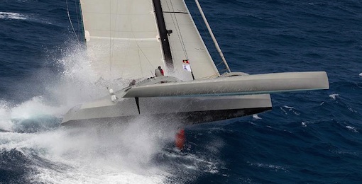 Peter Aschenbrenner's 63 ft trimaran RORC 600