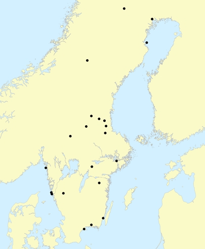 karta över omkomna