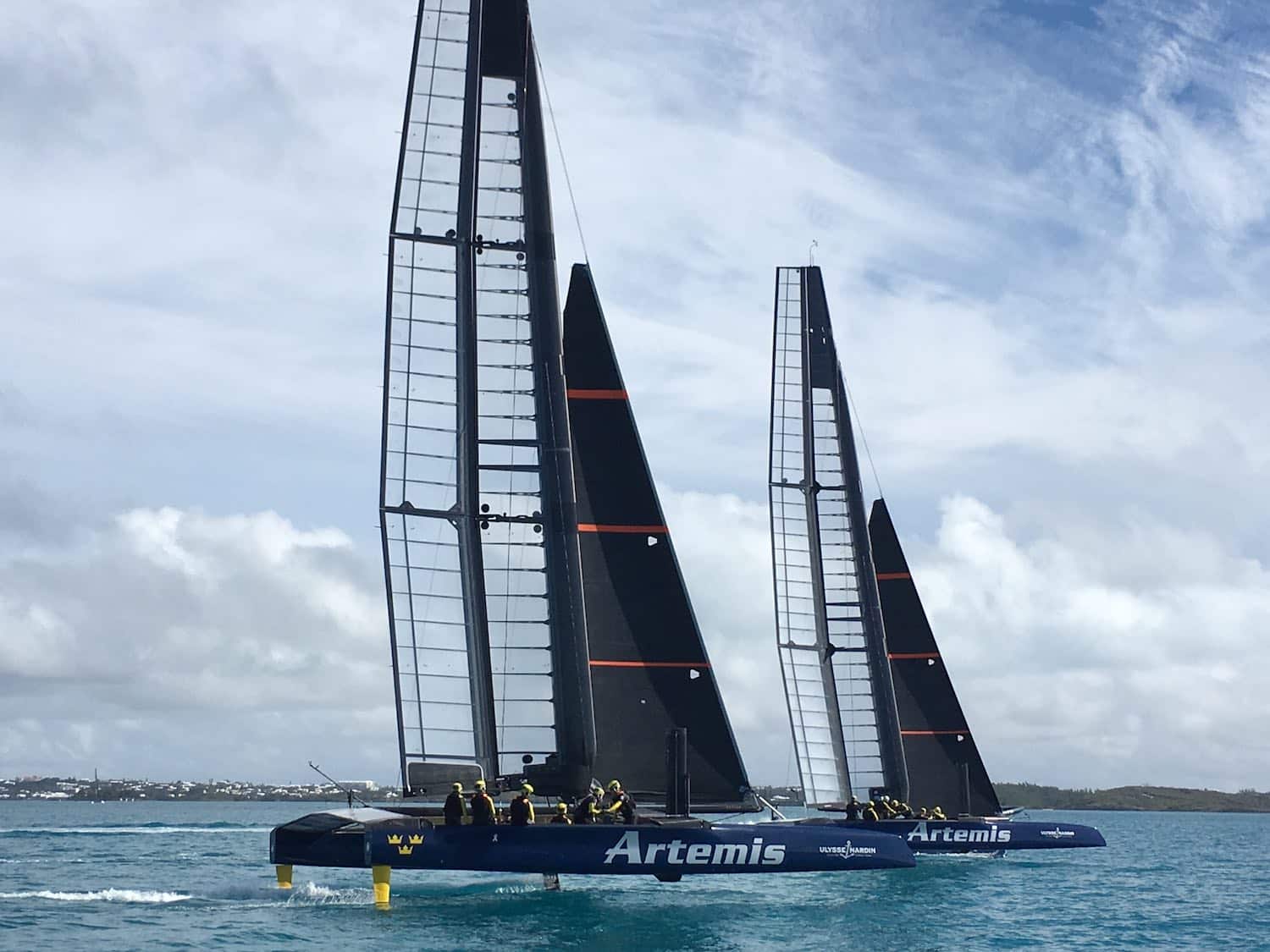 Artemis two boat