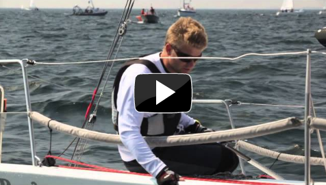 Martin Strandberg leder Farr 30-serien efter första dagen i Sandhamn Race Week