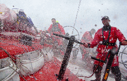 VOR - ombord under leg 1 Foto: Hamish Hooper